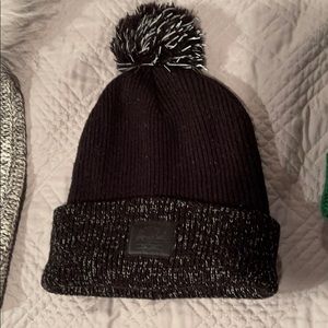 Herschel Black Beanie